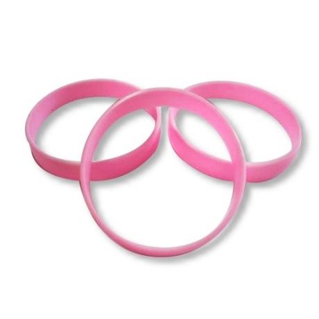矽膠手環粉紅色