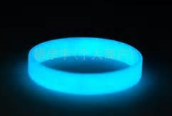 夜光手環(發藍光長效)訂製QR-Code手環