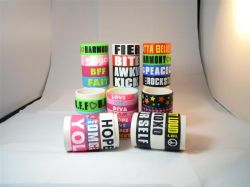 製造寬版手環，